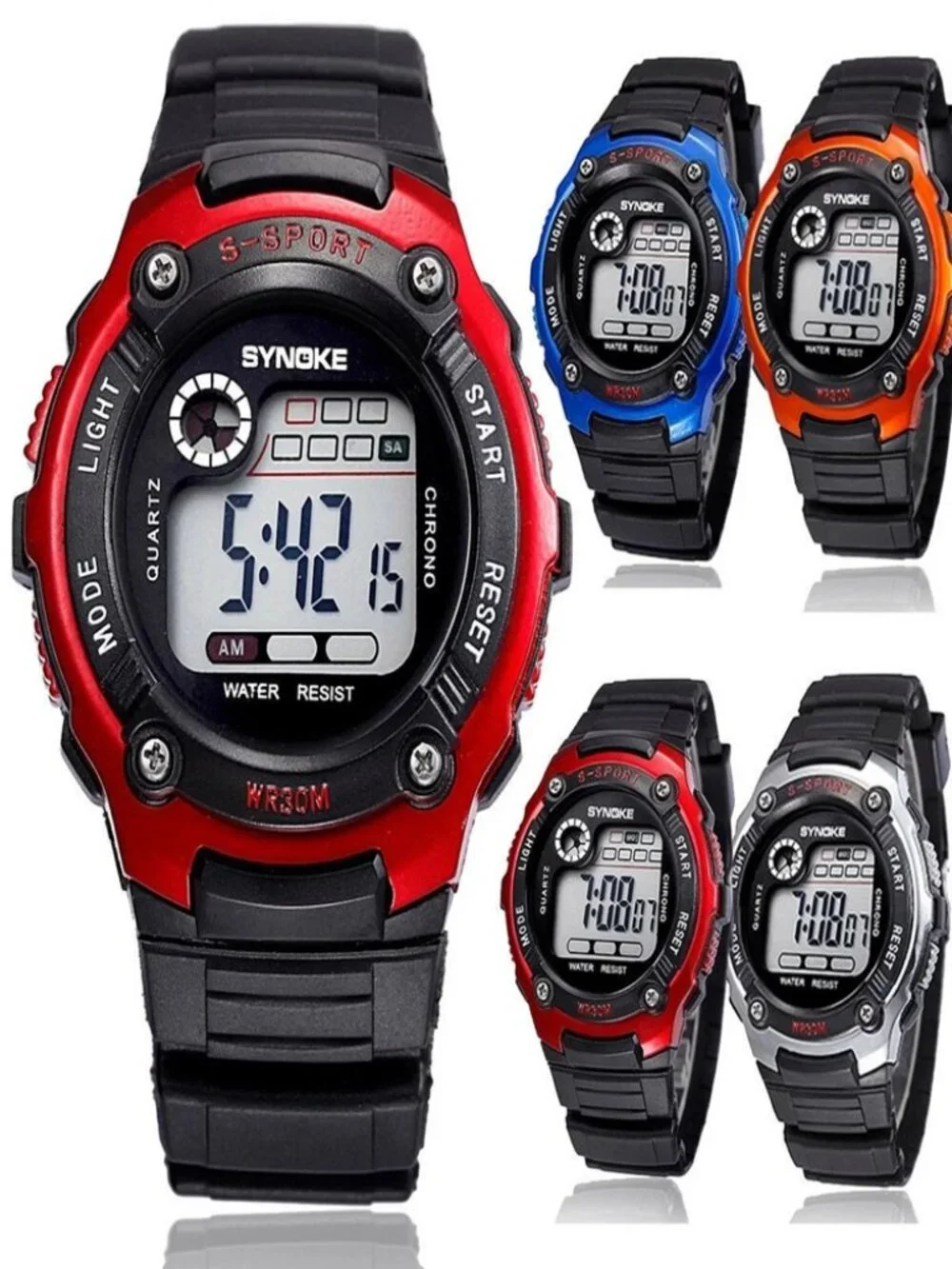 Sports Watch for Men Women Waterproof Digital Watch with LED Backlight Gifts